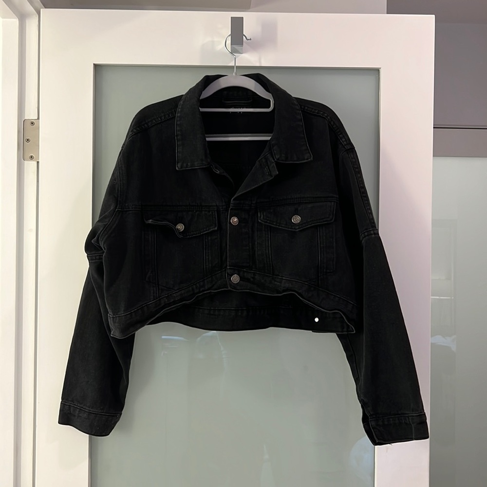 Cropped Denim Jacket